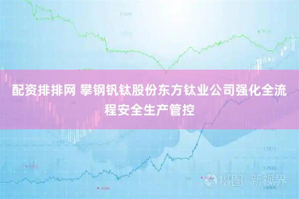 配资排排网 攀钢钒钛股份东方钛业公司强化全流程安全生产管控